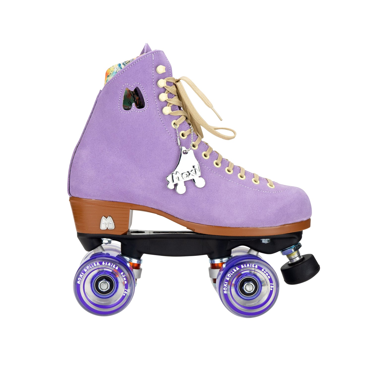 Come to Fresa's Roller Skate shop in Las Vegas and get your Moxi Lollys Skates.  These Lilac Moxi Lolly Roller Skates are ready to the outdoor. Cruise around Las Vegas Art District or come and skate in our indoor skate ramp.