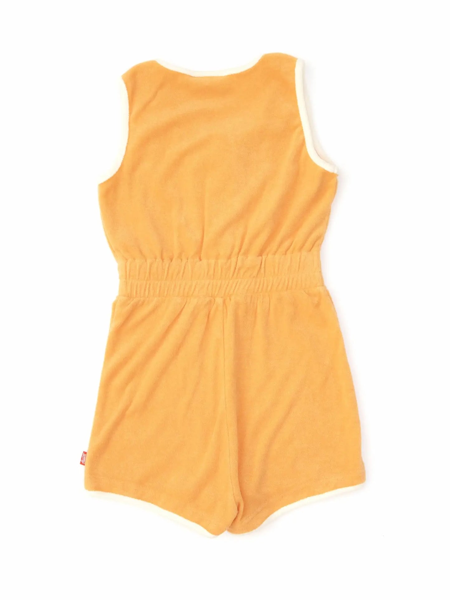 TERRY ROMPER ORANGE