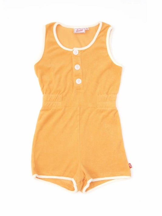 TERRY ROMPER ORANGE