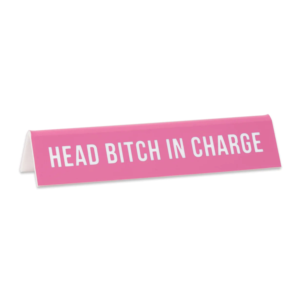 HEAD BITCH IN CHARGE OFFICE SIGN
